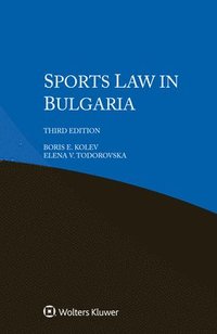 bokomslag Sports Law in Bulgaria
