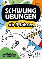 bokomslag Schwungübungen ab 3 Jahren: Das große Übungsheft mit Schwungübungen zur Konzentrations- und Feinmotorik Förderung für Kinder.
