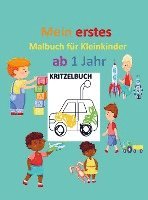 bokomslag Kritzelbuch für Kinder ab 1 Jahr: Mein erstes Malbuch für Kleinkinder  ab 1 Jahr: Kunstwerke zum Kritzeln und Ausmalen