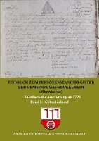 bokomslag Findbuch zum Personenstandsregister der Gemeinde Gau-Bickelheim/Rheinhessen