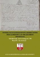 bokomslag Findbuch zum Personenstandsregister der Gemeinde Gau-Bickelheim/Rheinhessen