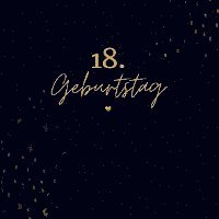 18. Geburtstag- Gästebuch Blanko
