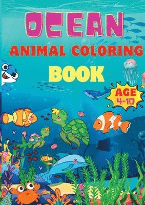 bokomslag Ocean Animal Coloring Book