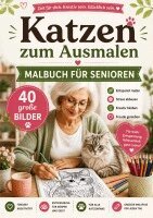 Casilda Berlin - Katzen zum Ausmalen - Malbuch für Senioren, Häftad