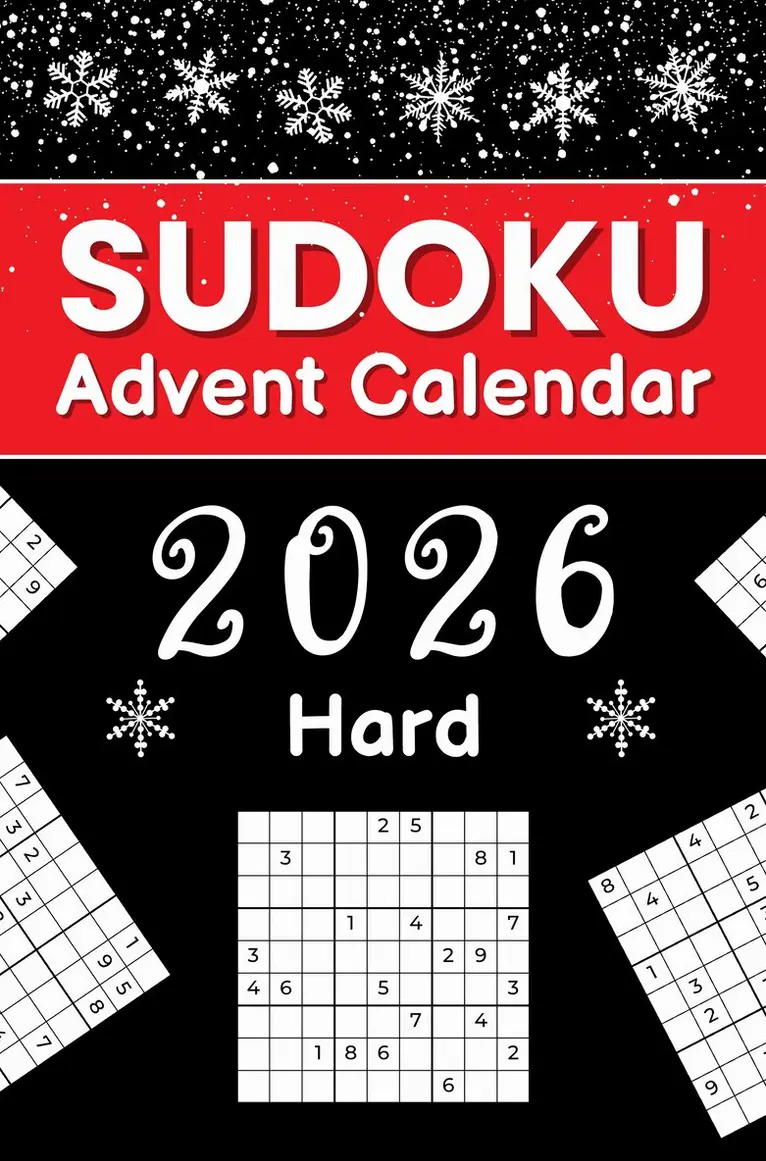 Alina Stern - Sudoku Advent Calendar 2026 Hard: Christmas Countdown with 144 Challenging Puzzles from Hard to, Häftad. Tillgänglighet: Lägg i varukorg