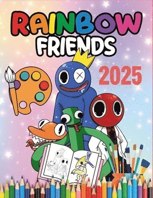 Rainbow Friends Coloring Book 1