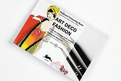 Art Deco Fashion - 20 Superior Watercolour Cards 1