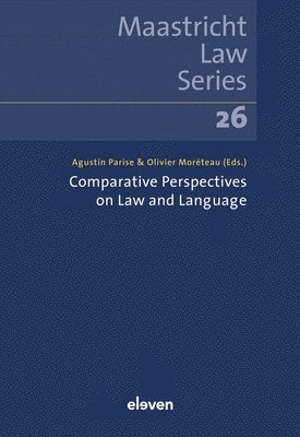 bokomslag Comparative Perspectives on Law and Language