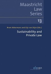 bokomslag Sustainability and Private Law