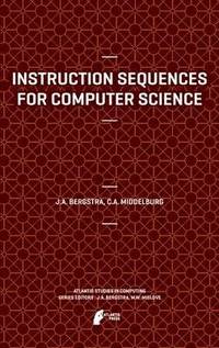 bokomslag Instruction Sequences for Computer Science