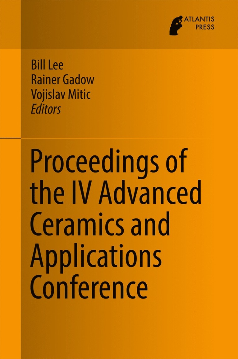 Bill Lee, Rainer Gadow, Vojislav Mitic - Proceedings of the IV Advanced Ceramics and Applications Conference, Inbunden