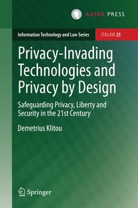 bokomslag Privacy-Invading Technologies and Privacy by Design