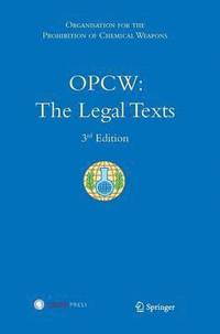 bokomslag OPCW: The Legal Texts