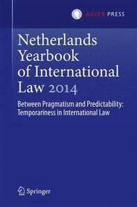 bokomslag Netherlands Yearbook of International Law 2014