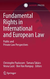 bokomslag Fundamental Rights in International and European Law