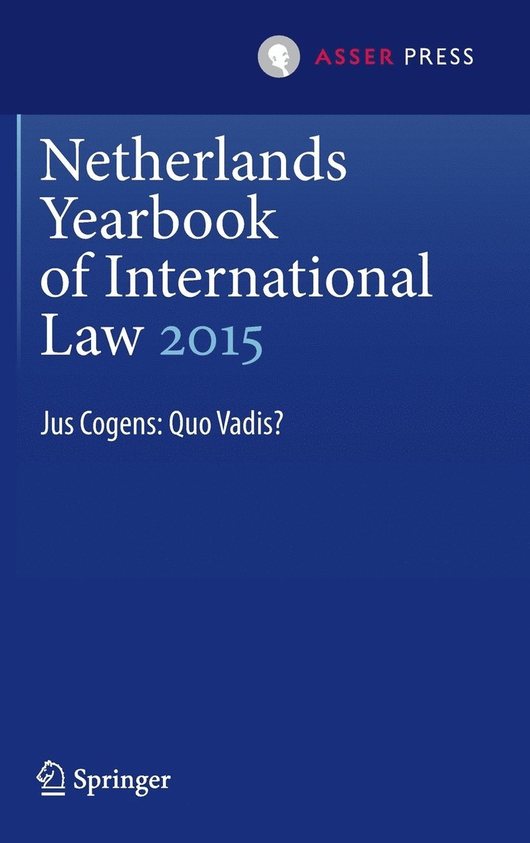 Netherlands Yearbook of International Law 2015 1