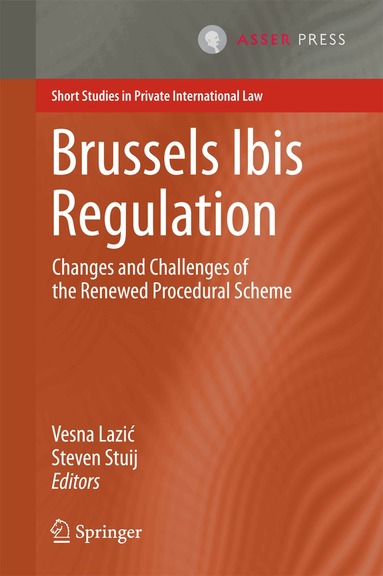 Vesna Lazić, Steven Stuij - Brussels Ibis Regulation, Inbunden