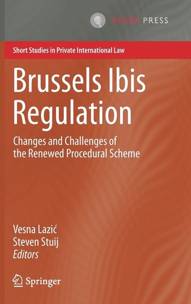 bokomslag Brussels Ibis Regulation