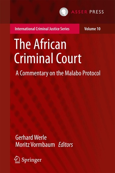 Gerhard Werle, Moritz Vormbaum - African Criminal Court, Inbunden