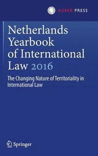 bokomslag Netherlands Yearbook of International Law 2016
