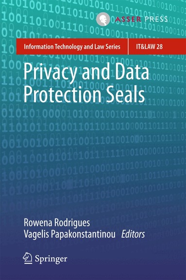 Rowena Rodrigues, Vagelis Papakonstantinou - Privacy and Data Protection Seals, Inbunden