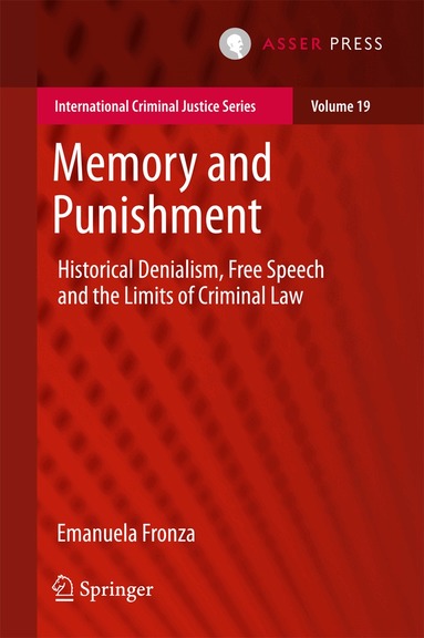 Emanuela Fronza - Memory and Punishment, Inbunden