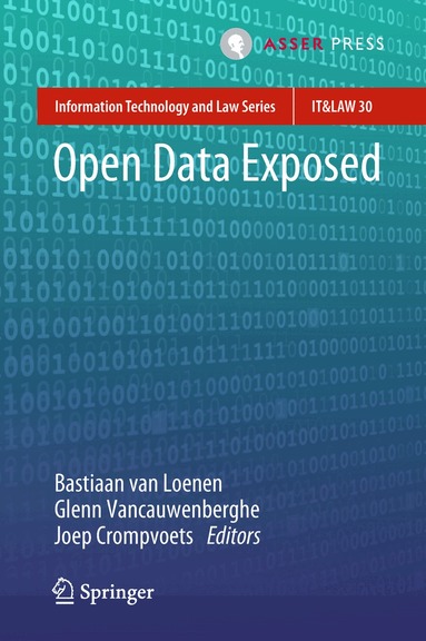 Bastiaan van Loenen, Glenn Vancauwenberghe, Joep Crompvoets - Open Data Exposed, Inbunden