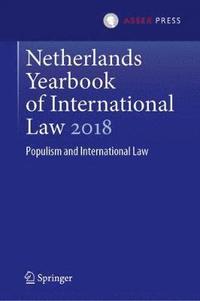 bokomslag Netherlands Yearbook of International Law 2018