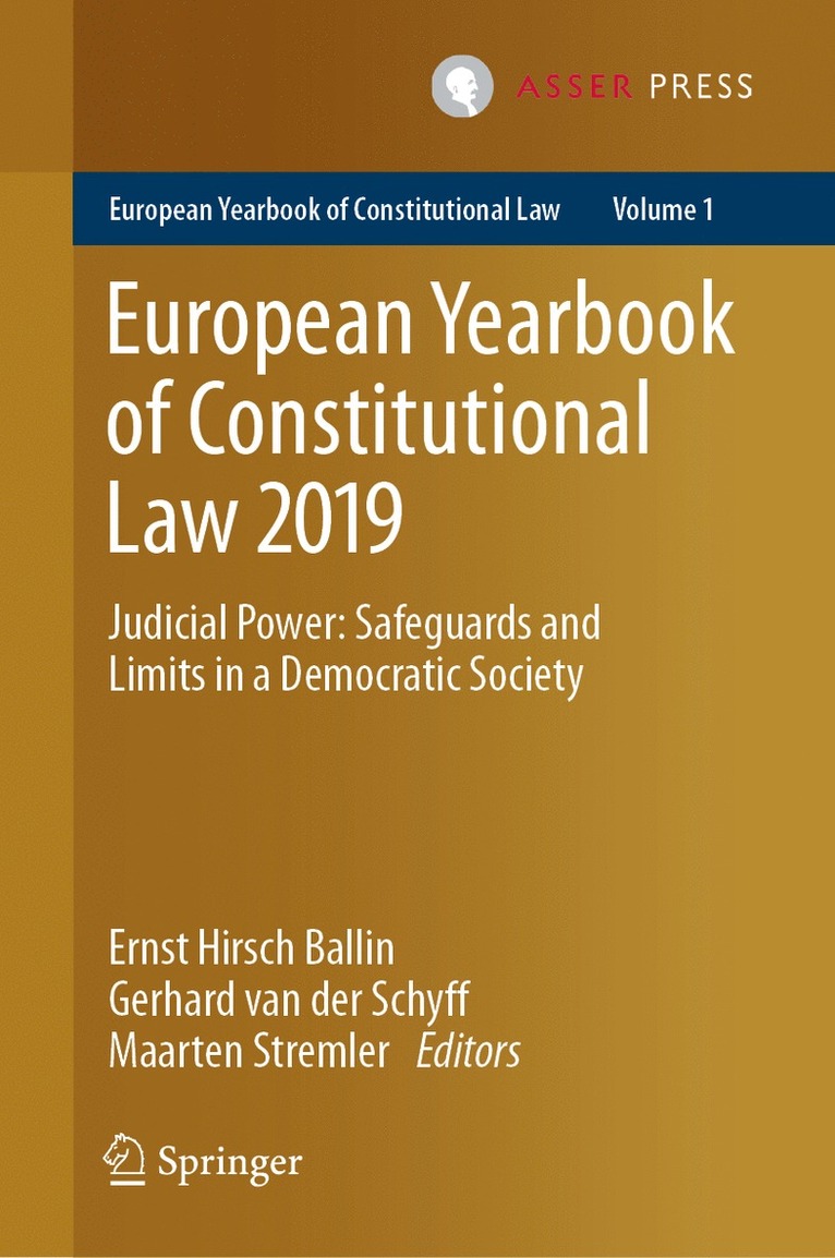 European Yearbook of Constitutional Law 2019 1