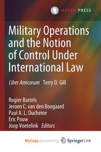 bokomslag Military Operations And The Notion Of Control Under International Law