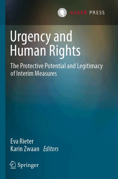 Eva Rieter, Karin Zwaan - Urgency and Human Rights, Häftad