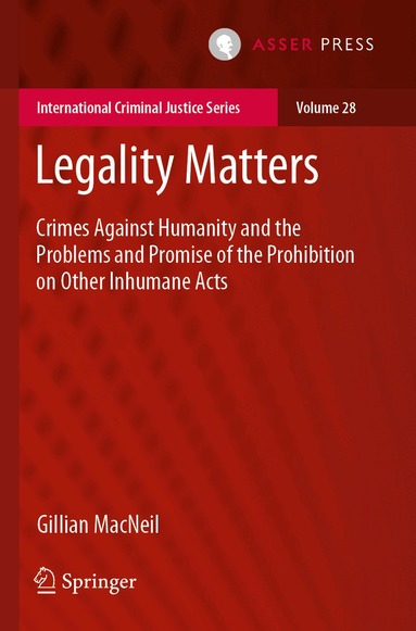 Gillian MacNeil - Legality Matters, Häftad