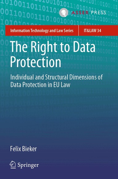 Felix Bieker - Right to Data Protection, Häftad