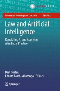 bokomslag Law and Artificial Intelligence