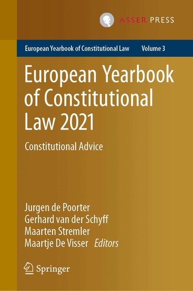 Jurgen de Poorter, Gerhard van der Schyff, Maarten Stremler, Maartje De Visser - European Yearbook of Constitutional Law 2021, Inbunden
