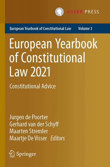 Jurgen de Poorter, Gerhard van der Schyff, Maarten Stremler, Maartje De Visser - European Yearbook of Constitutional Law 2021, Häftad