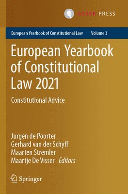 Jurgen de Poorter, Gerhard van der Schyff, Maarten Stremler, Maartje De Visser, Gerhard Van Der Schyff, Gerhard van der Schyff - European Yearbook of Constitutional Law 2021, Häftad