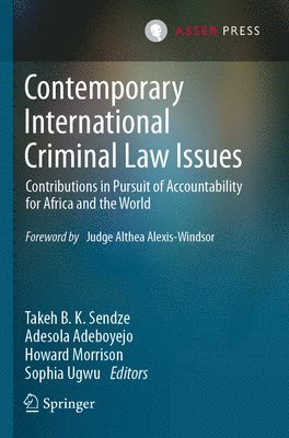 Contemporary International Criminal Law Issues 1