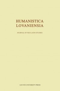 bokomslag Humanistica Lovaniensia