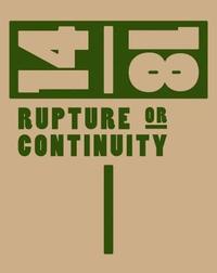 bokomslag 14/18 - Rupture or Continuity