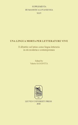 Valerio Sanzotta - lingua morta per letterature vive, Häftad