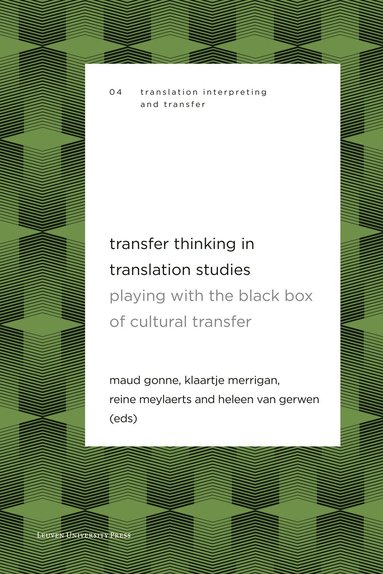 bokomslag Transfer Thinking in Translation Studies