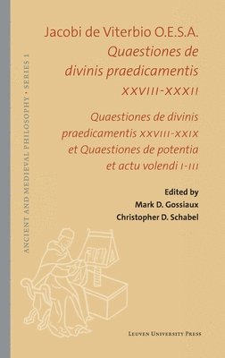bokomslag Quaestiones de divinis praedicamentis XXVIII-XXXII