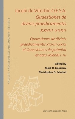 Quaestiones de divinis praedicamentis XXVIII-XXXII 1