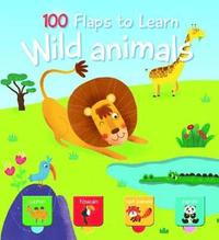 bokomslag 100 Flaps to Learn: Wild Animals