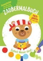 bokomslag Zaubermalbuch - Bär (grün)