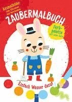 bokomslag Zaubermalbuch - Hase (rot)