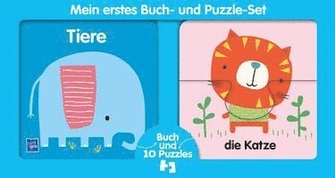 bokomslag Mein erstes Buch- und Puzzle Set - Tiere