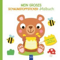 bokomslag Mein großes Schaumstoffsticker-Malbuch - Bär