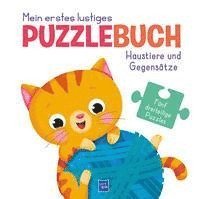 bokomslag Mein erstes lustiges Puzzlebuch - Haustiere und Gegensätze